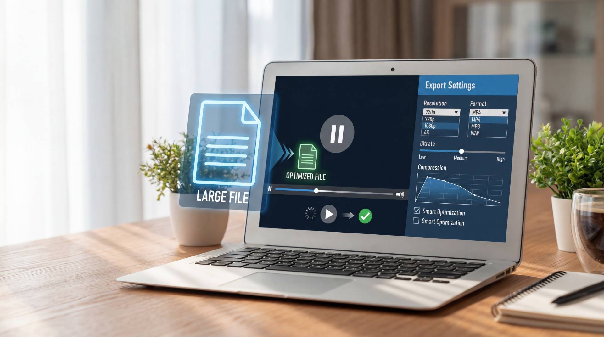 video converter settings for faster website loading
