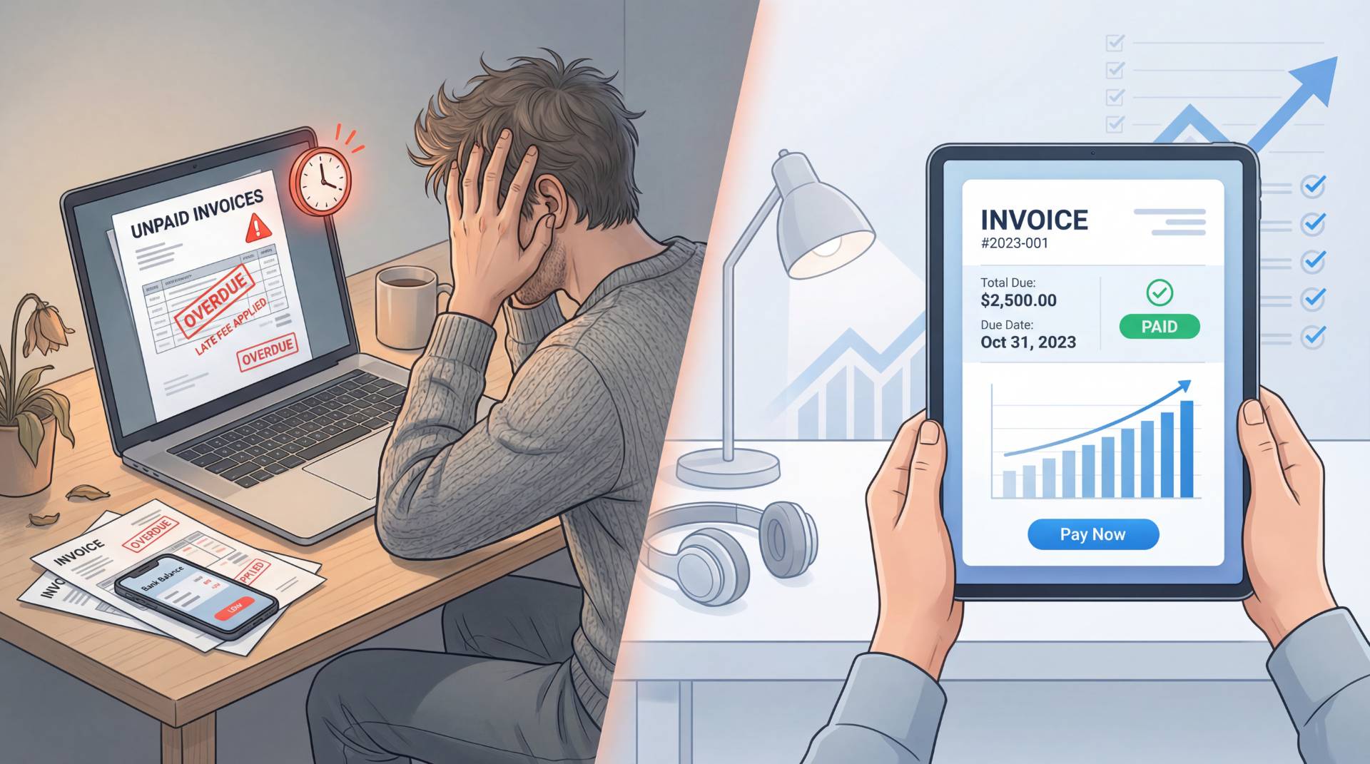 why bills are paid late