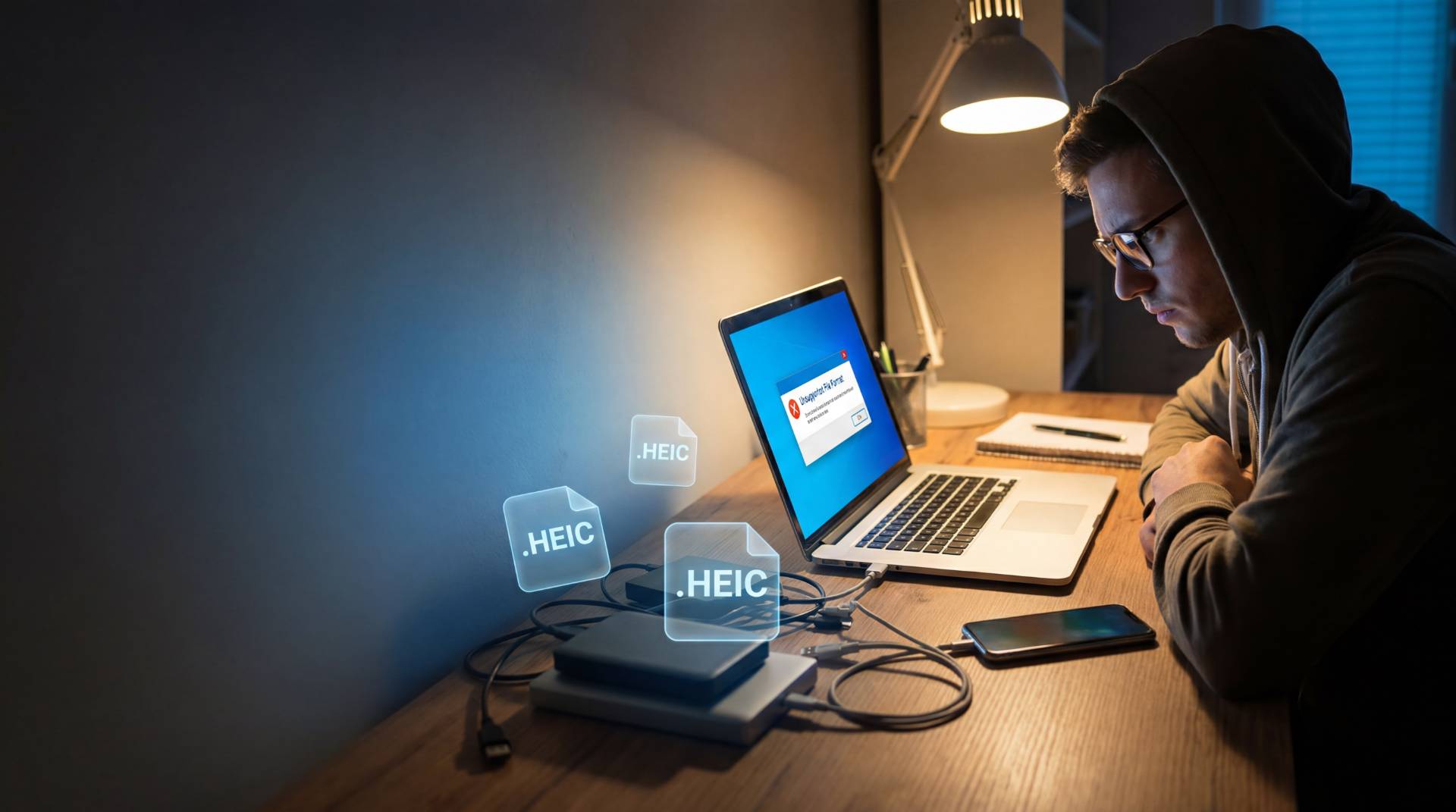 HEIC to JPG: Why Your iPhone Photos Won't Open Anywhere